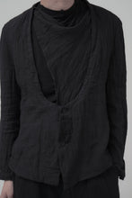 Load image into Gallery viewer, 043 - Draped Vest Jacket in linen