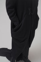 Load image into Gallery viewer, 047 - Draped Long Coat in wool