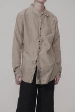 Load image into Gallery viewer, 011 -  The Hole Shirt in silk cotton
