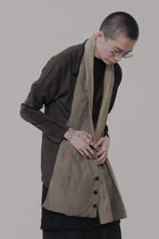 Load image into Gallery viewer, 050 - Scarf Vest in silk cotton
