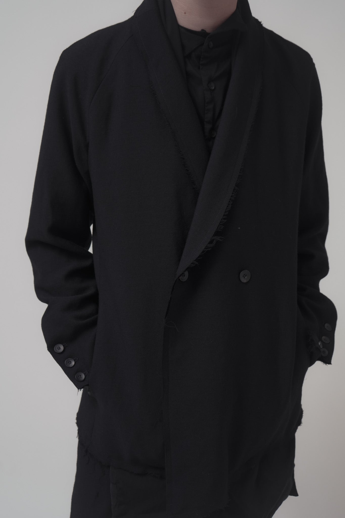 044 - Shawl Neck Blazer in wool