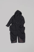 Load image into Gallery viewer, 047 - Draped Long Coat in wool
