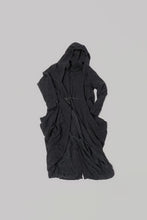 Load image into Gallery viewer, 047 - Draped Long Coat in Linen
