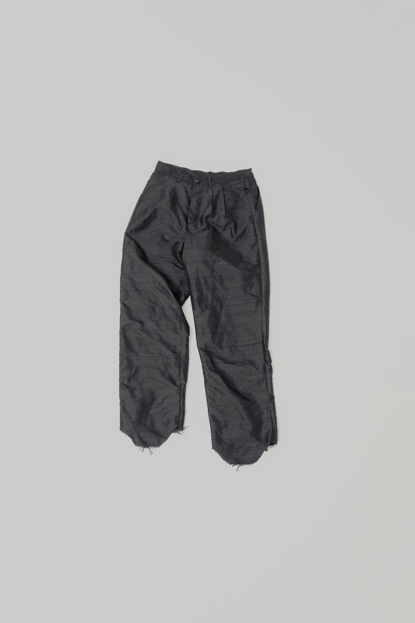 040 - Basic Straight Pants in Silk