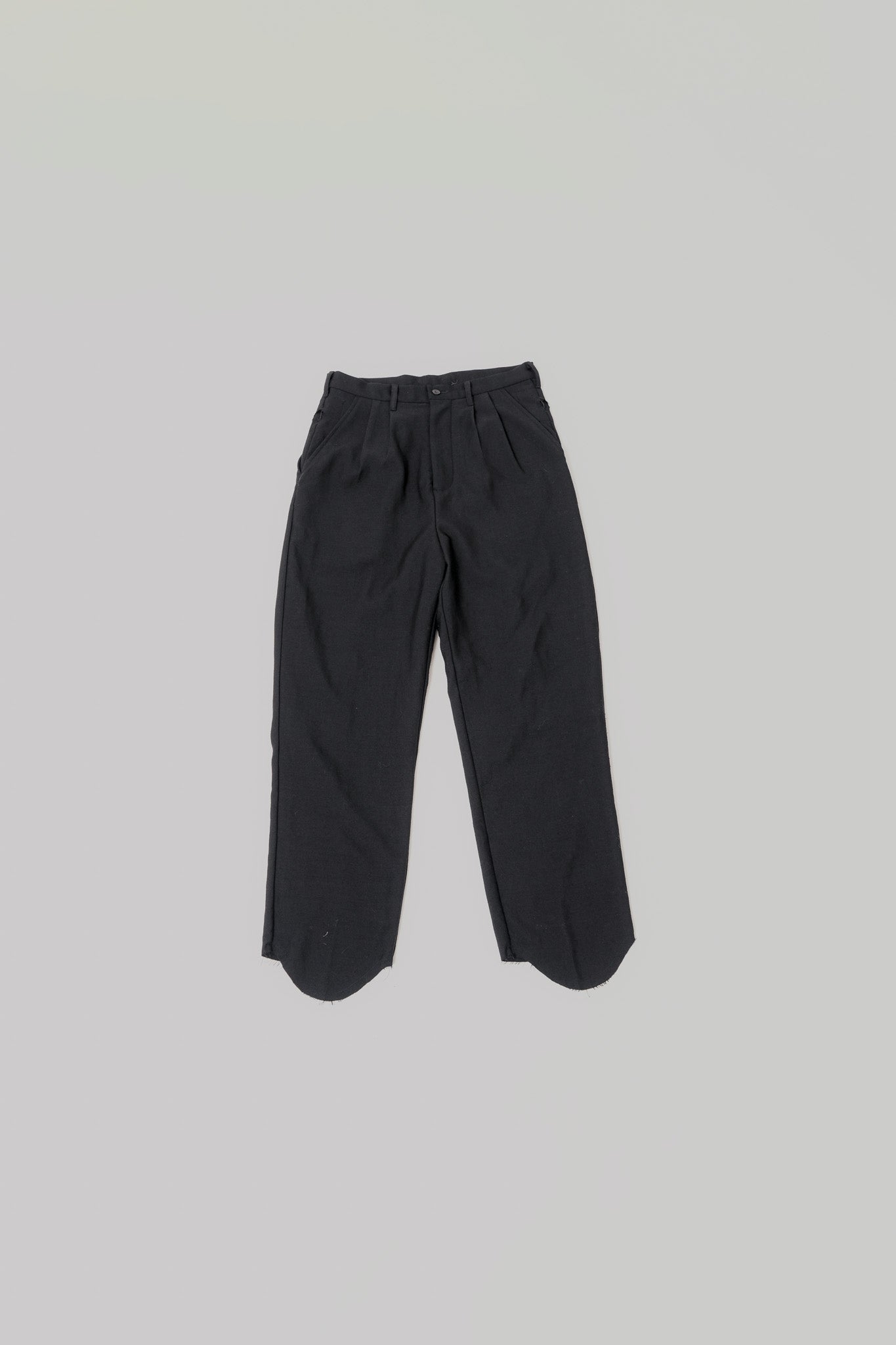 040 - Basic Straight Pants in Wool