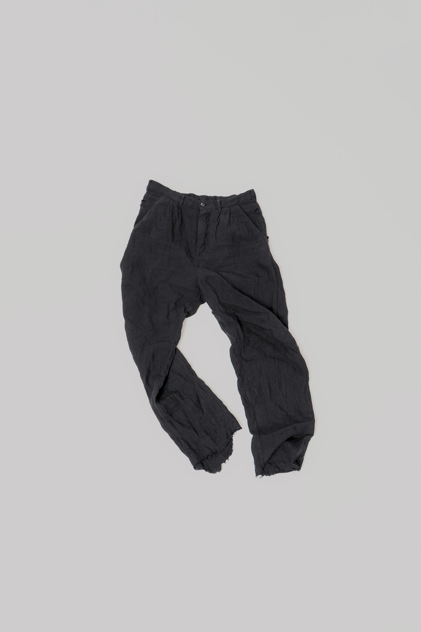 040 - Basic Straight Pants in Linen