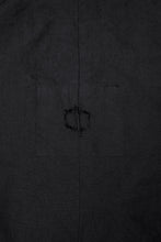 Load image into Gallery viewer, 020 - Distressed Hole Blazer in Linen (Black)

