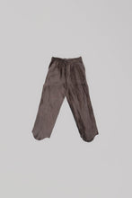 Load image into Gallery viewer, 040 - Basic Straight Pants in Linen (Brown)
