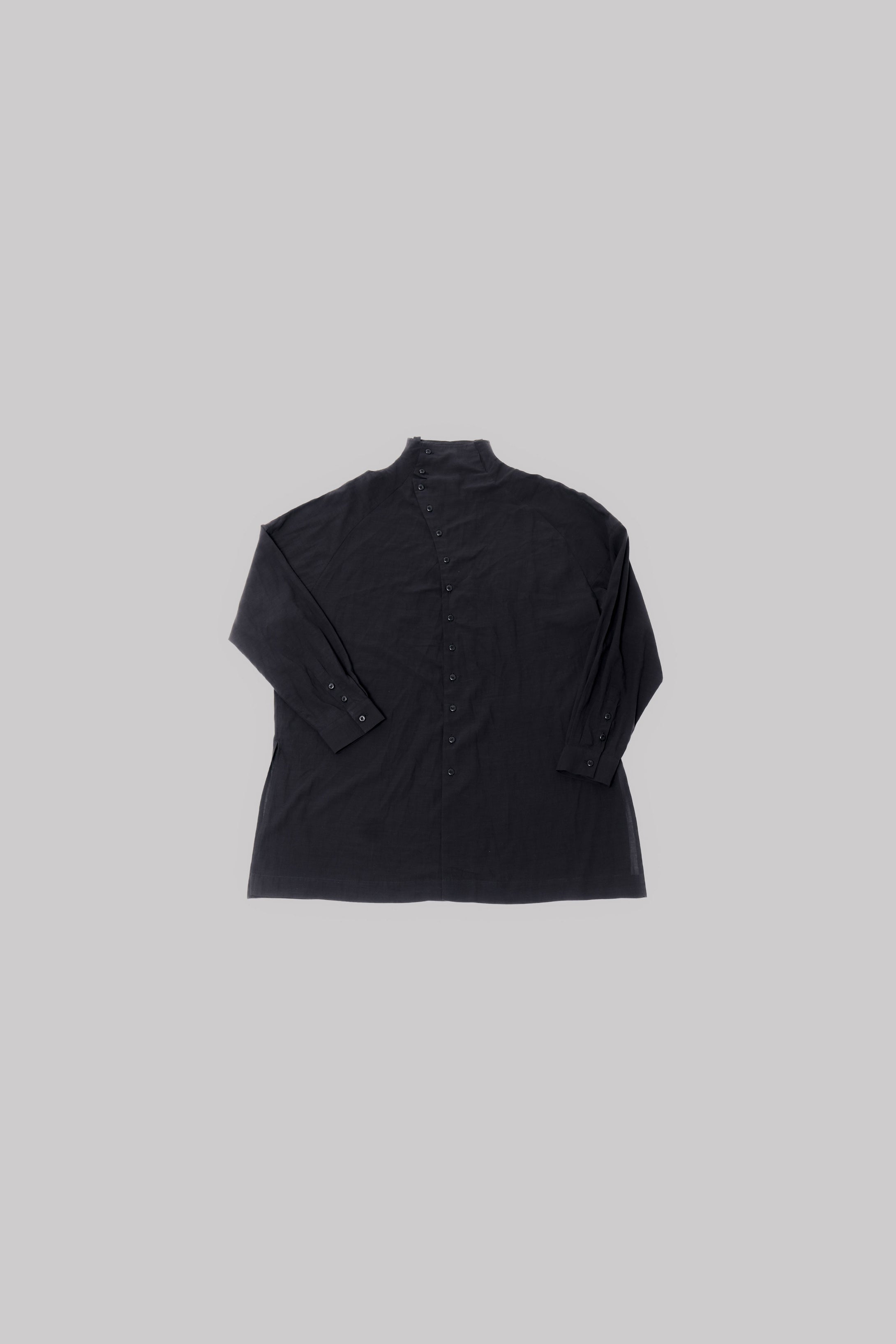 024 - High Neck Long Shirt