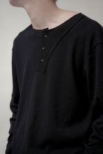 Load image into Gallery viewer, 022 - Patched Henley T-shirt
